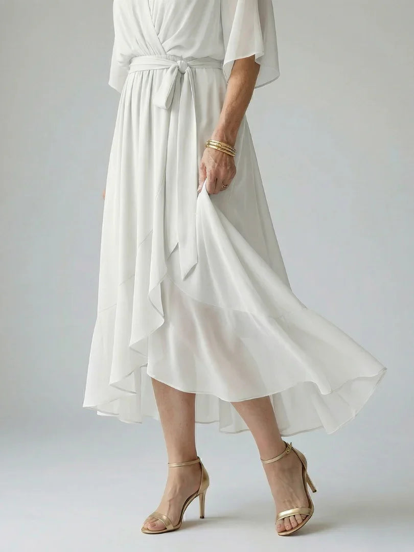 Elric | Light Drape Midi Dress
